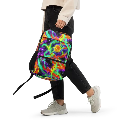 Cosmic Flare on a Utility Backpack