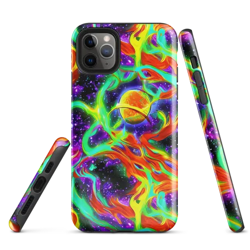 Cosmic Flare on a Tough Case for iPhone®