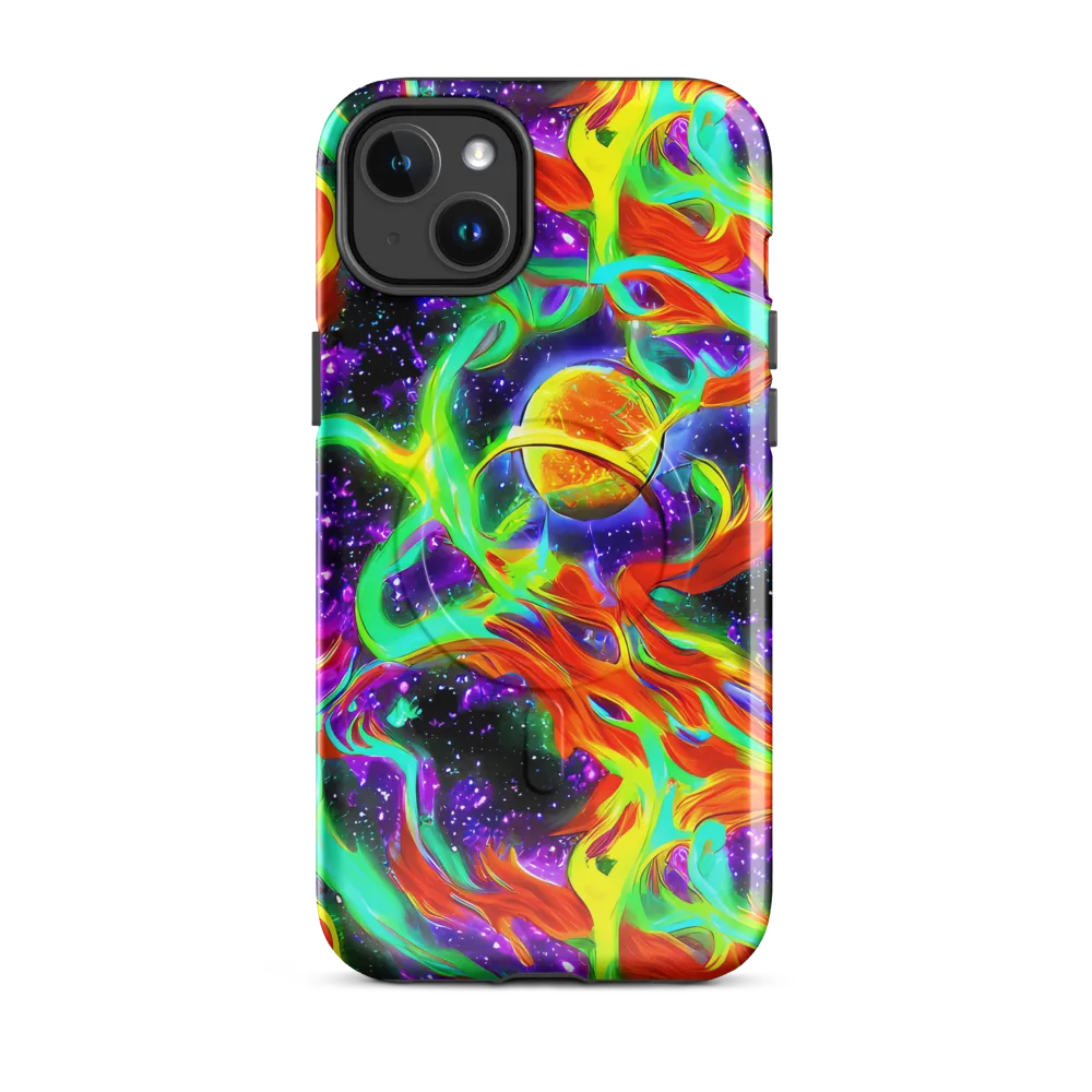 Cosmic Flare on MagSafe Tough Case for iPhone® — Front