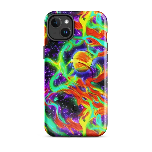Cosmic Flare on a MagSafe Tough Case for iPhone®