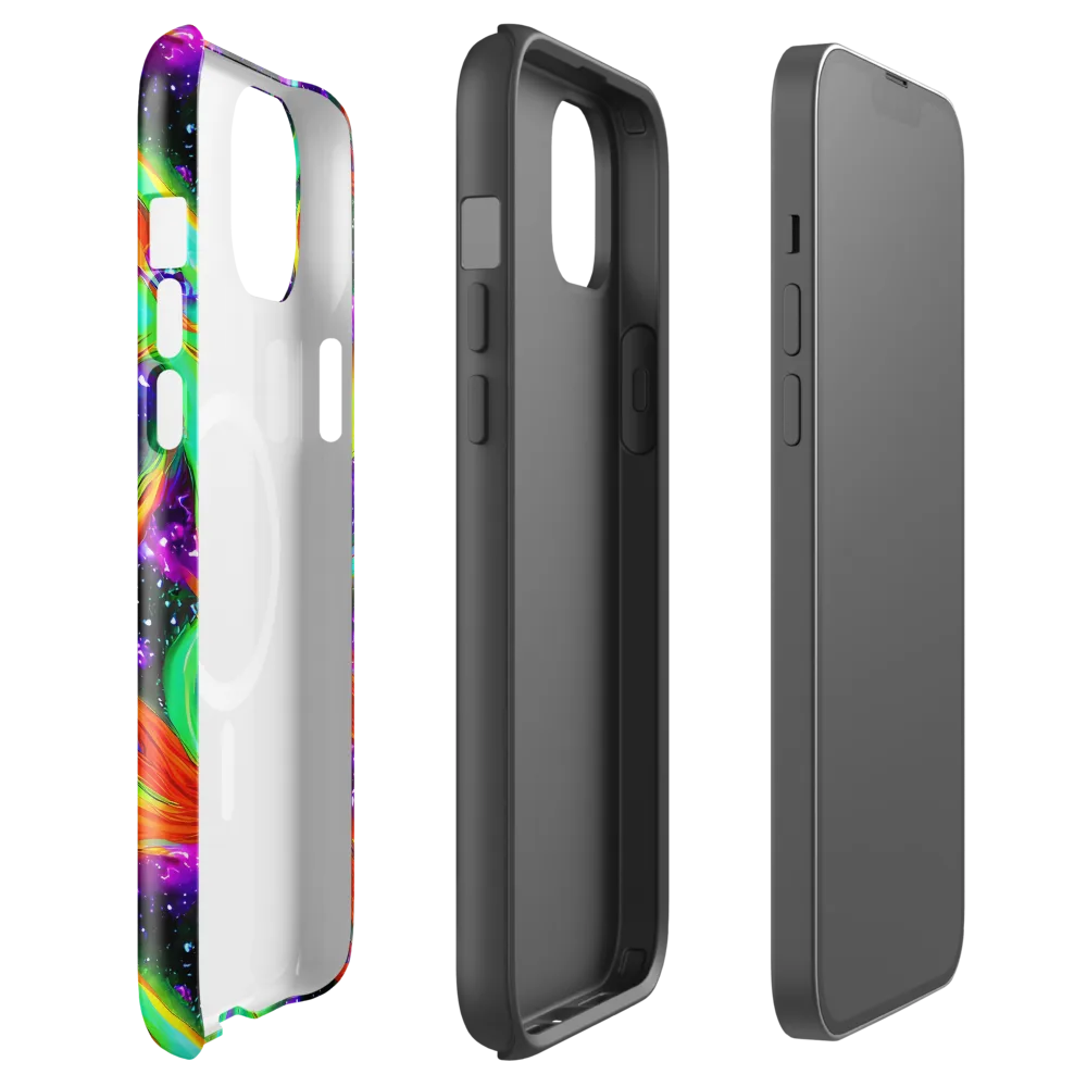 Cosmic Flare on MagSafe Tough Case for iPhone® — Front