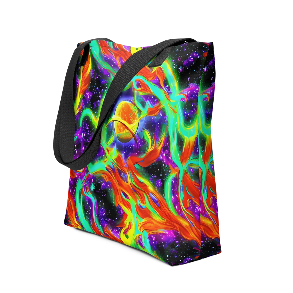 Cosmic Flare on Tote Bag — Front