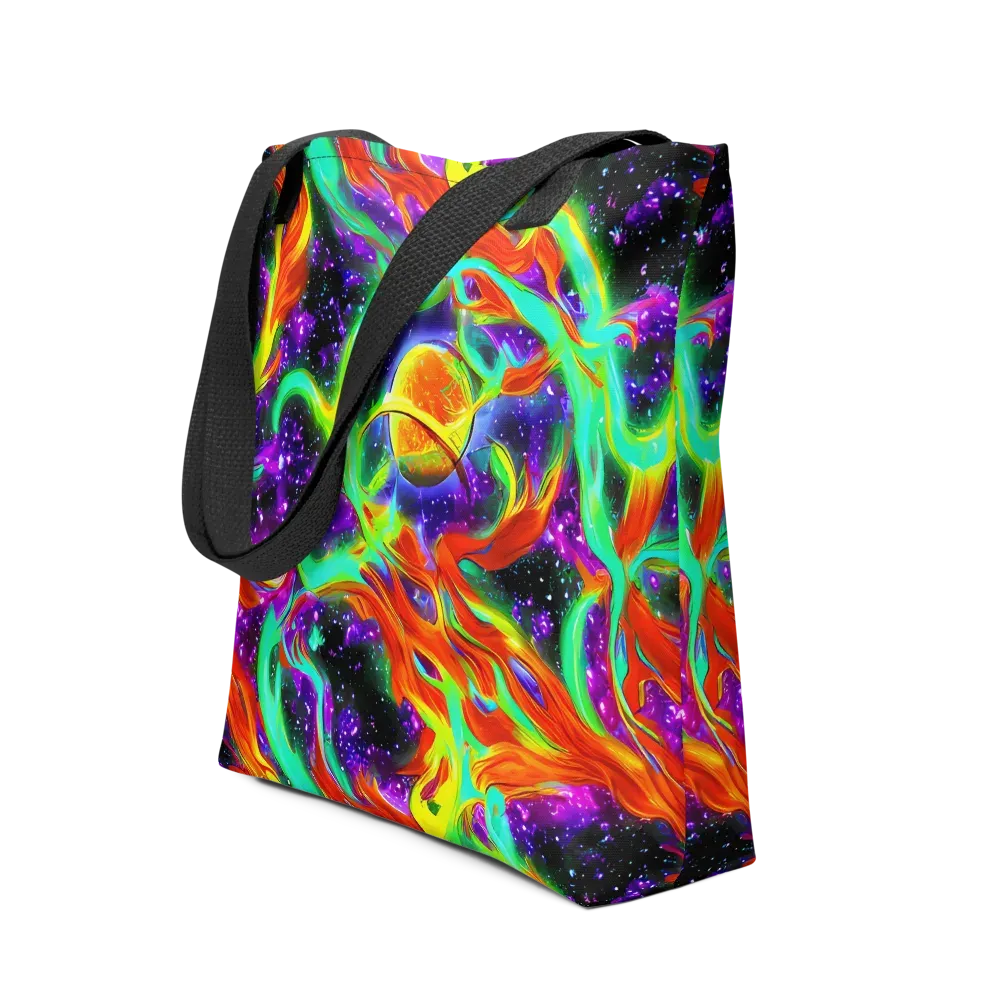 Cosmic Flare on Tote Bag — Front