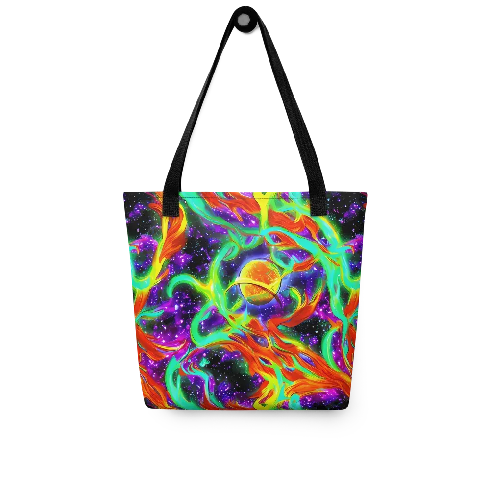 Cosmic Flare on Tote Bag — Front