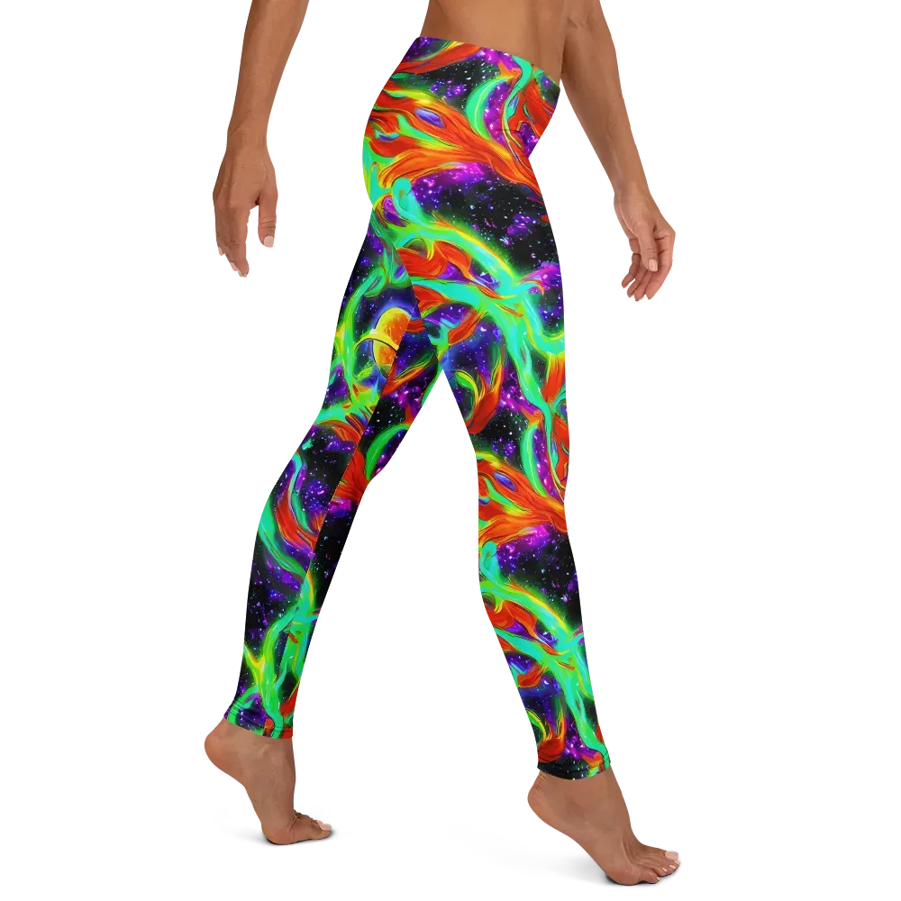 Cosmic Flare on Leggings — Right