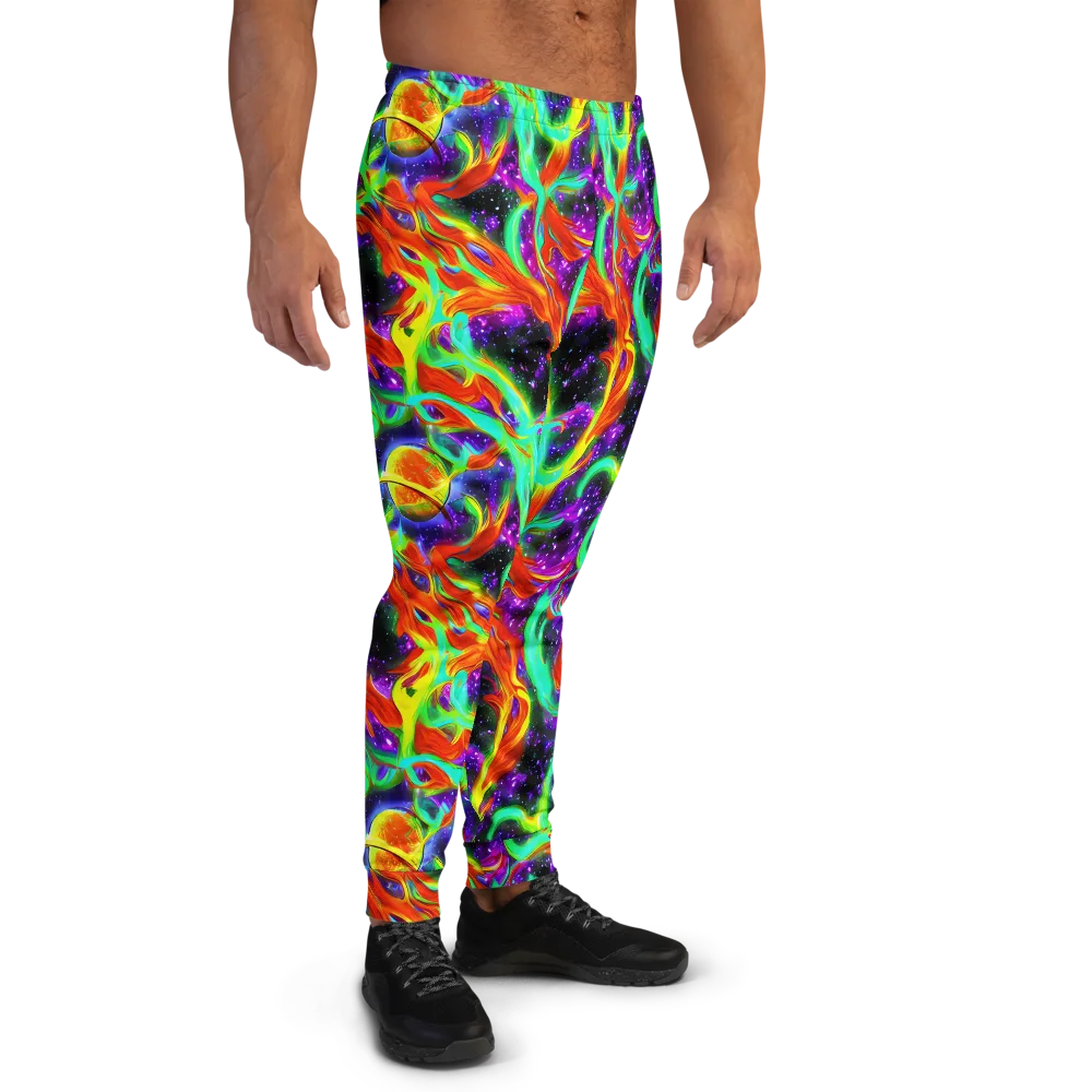 Cosmic Flare on Men's Joggers — Right