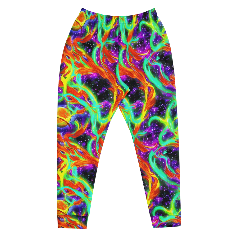 Cosmic Flare on Men's Joggers — Front