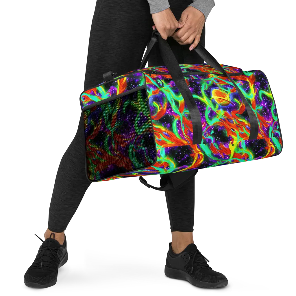 Cosmic Flare on Duffle Bag — Right Front