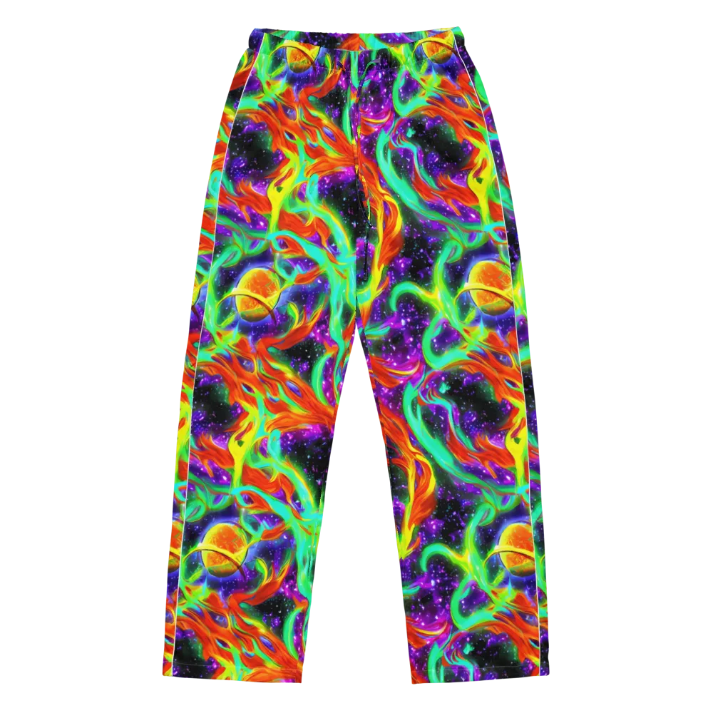 Cosmic Flare on Women's Pajama Pants — Front