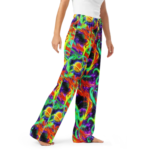 Cosmic Flare on a Women's Pajama Pants