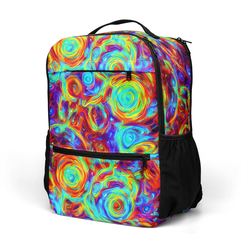 Fever Spiral on Utility Backpack — Left Front