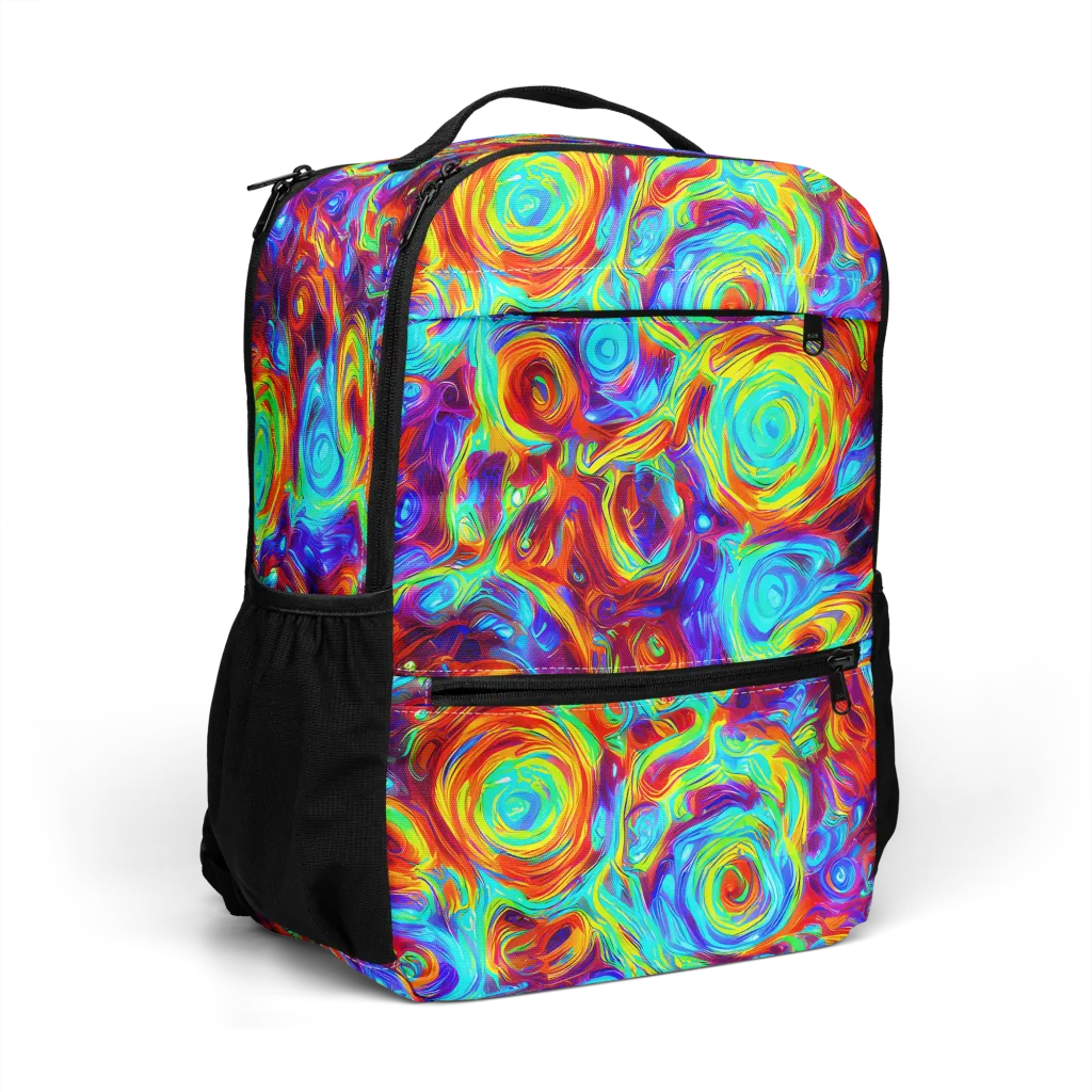 Fever Spiral on Utility Backpack — Right Front