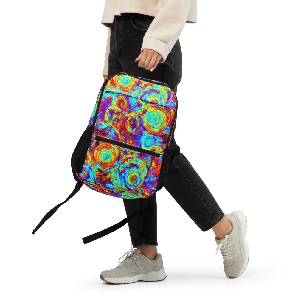Fever Spiral on Utility Backpack — Front