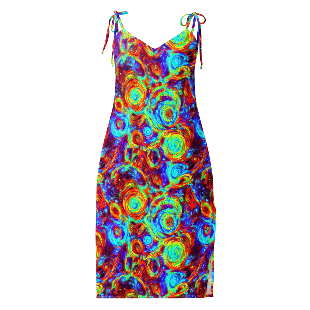 Fever Spiral on Slip Dress — Front
