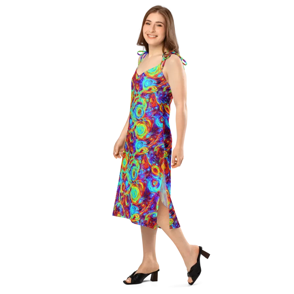 Fever Spiral on Slip Dress — Left Front