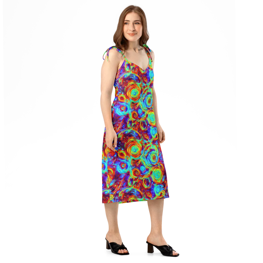 Fever Spiral on Slip Dress — Right Front
