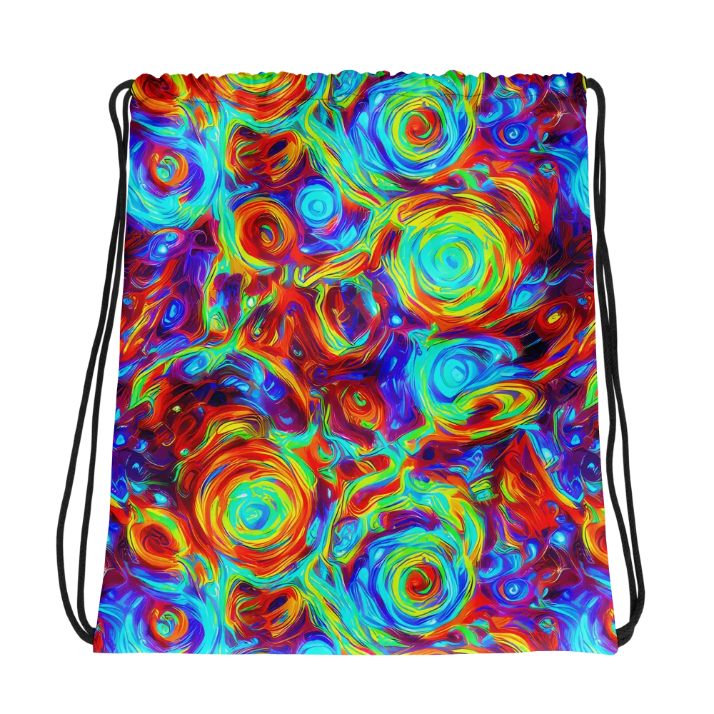 Fever Spiral on Drawstring Bag — Photo