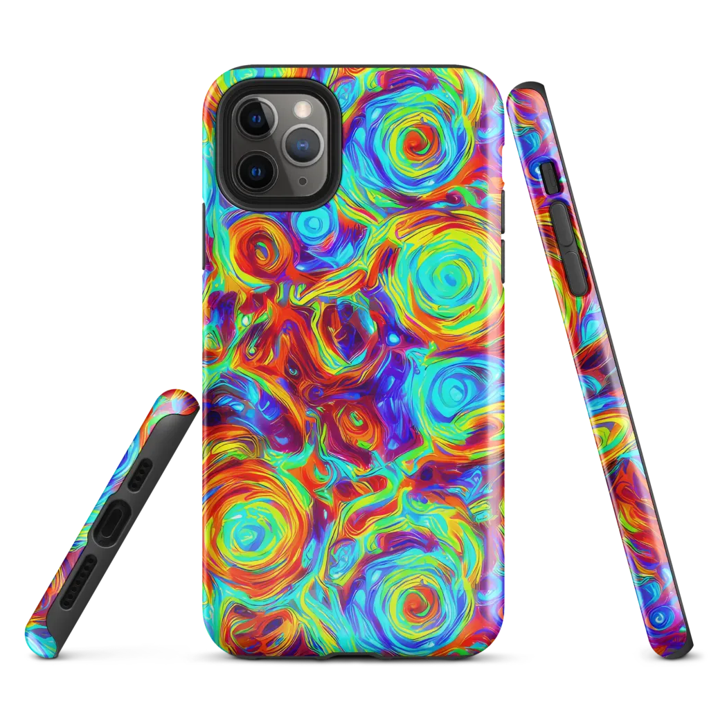 Fever Spiral on Tough Case for iPhone® — Front