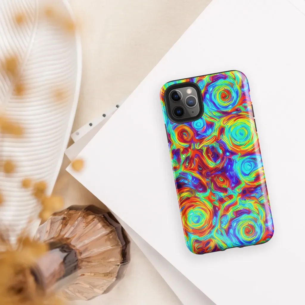Fever Spiral on Tough Case for iPhone® — Front
