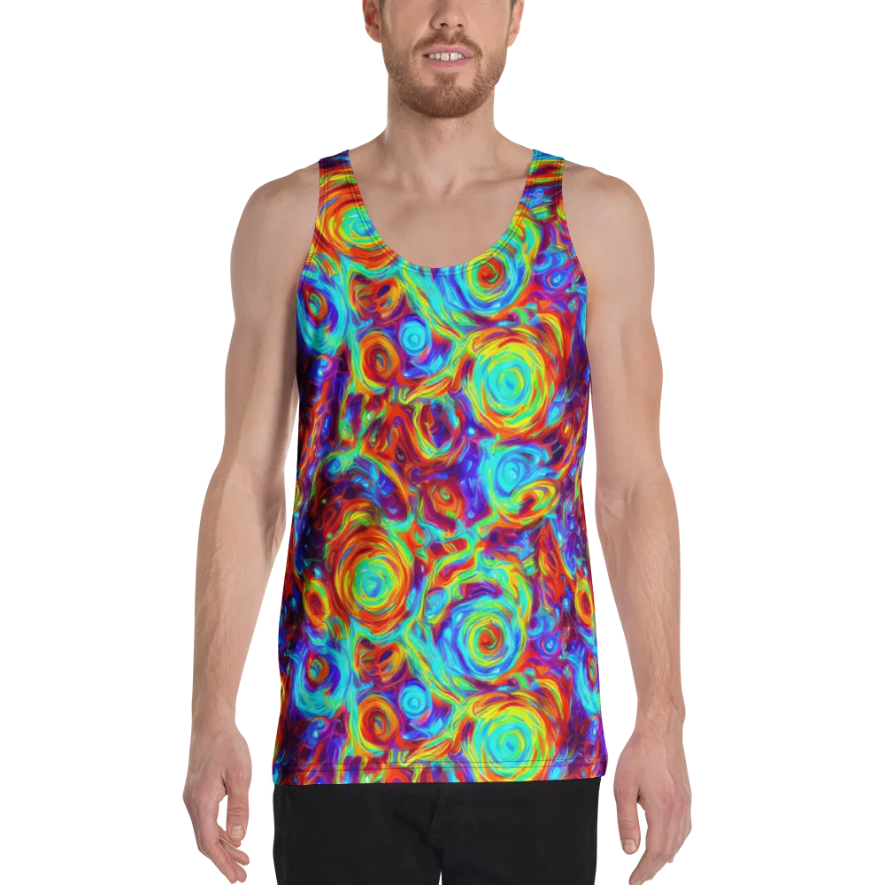 Fever Spiral on Men's Tank Top — Front