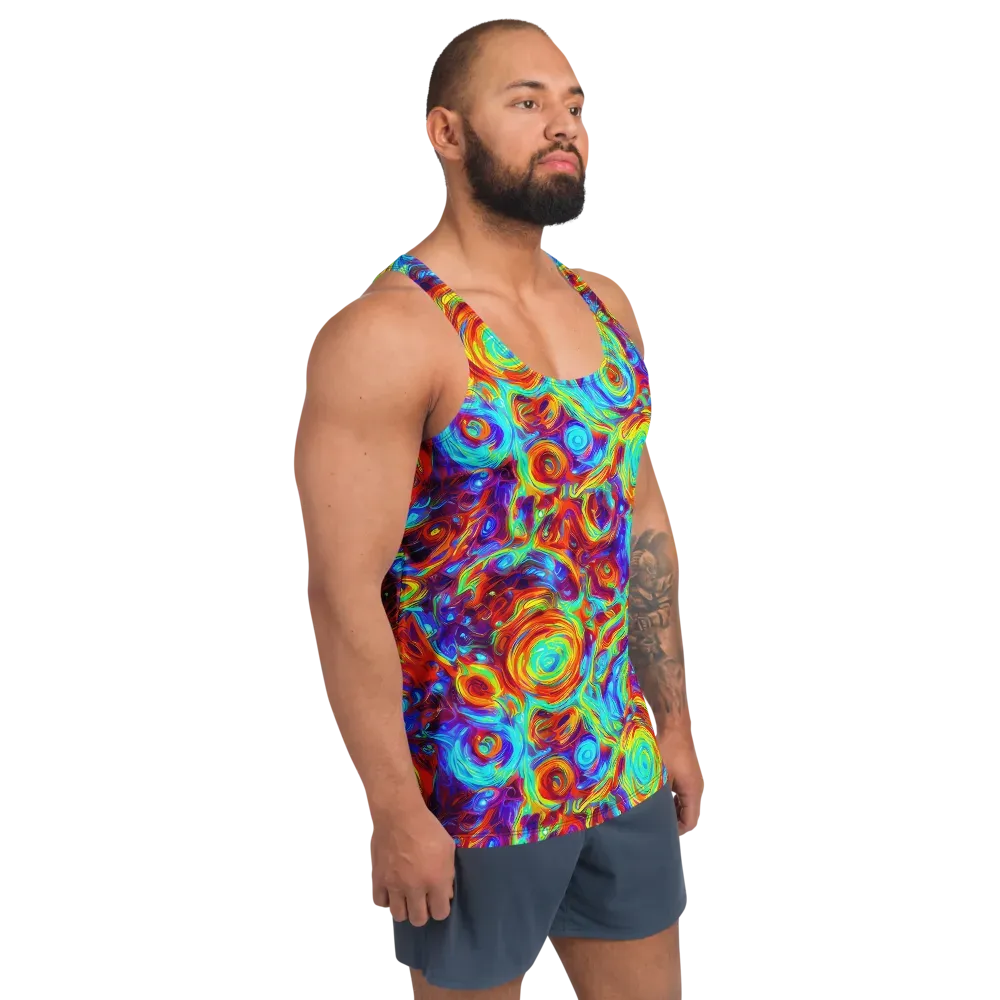 Fever Spiral on Men's Tank Top — Right Front