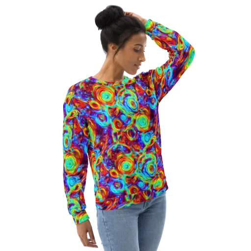 Fever Spiral on a Sweatshirt