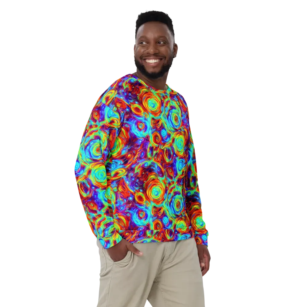 Fever Spiral on Sweatshirt — Front