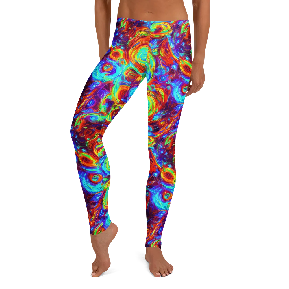 Fever Spiral on Leggings — Front