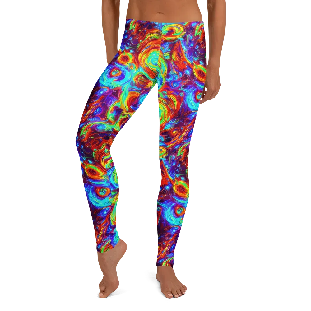 Fever Spiral on Leggings — Front