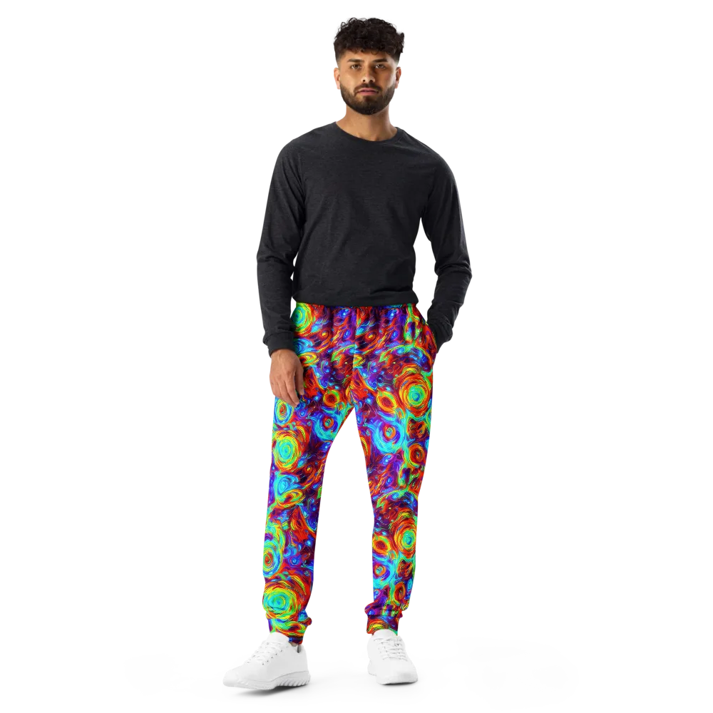 Fever Spiral on Men's Joggers — Front