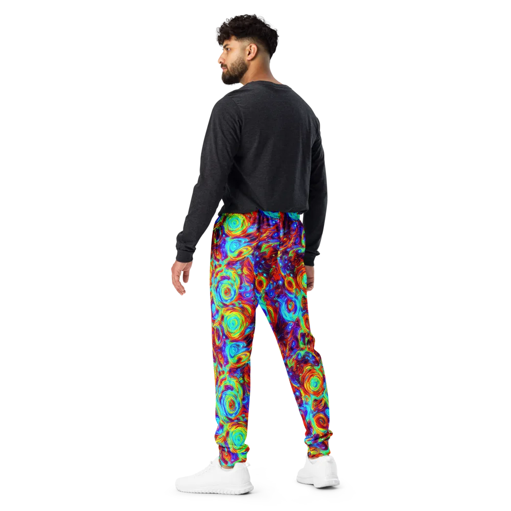 Fever Spiral on Men's Joggers — Back