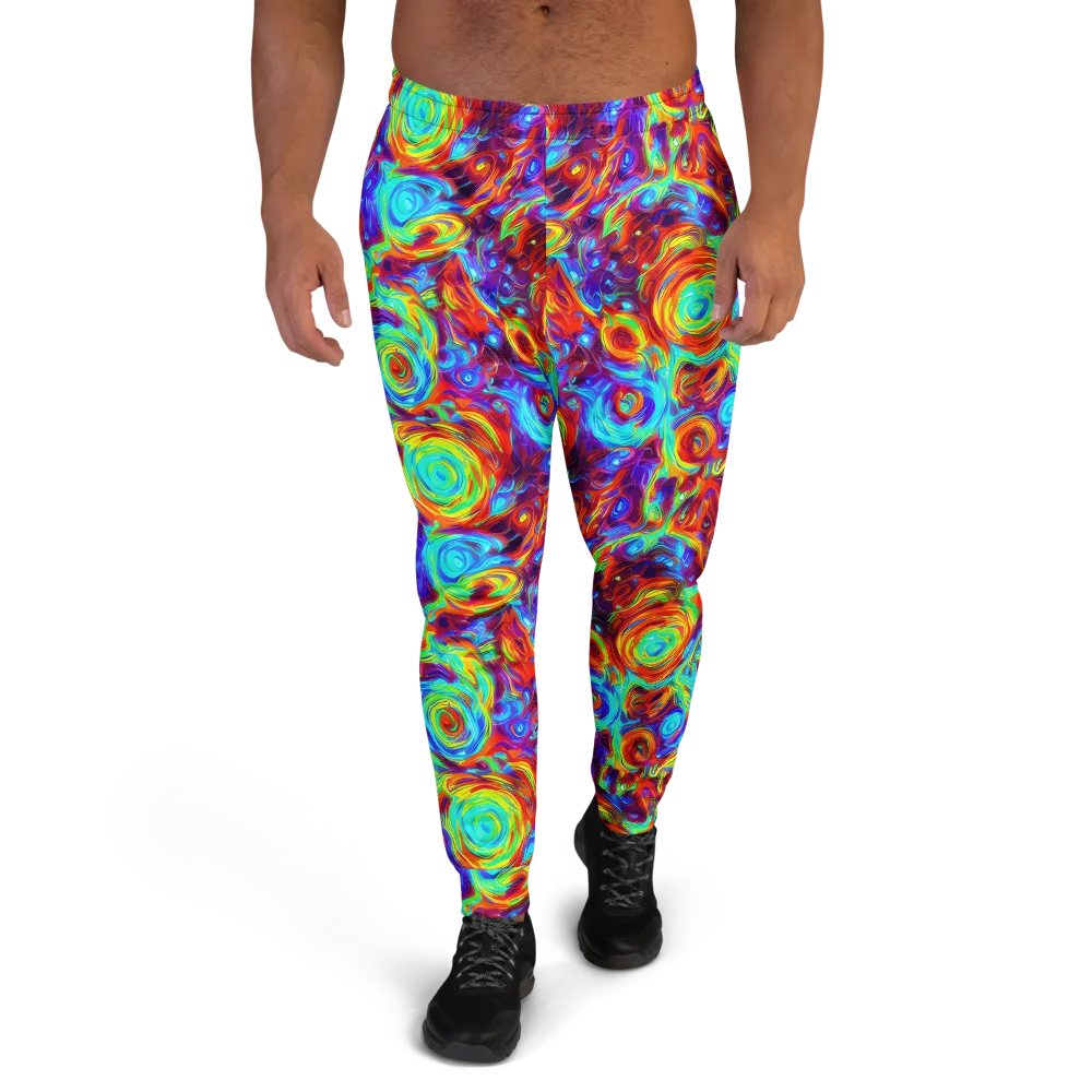 Fever Spiral on Men's Joggers — Front