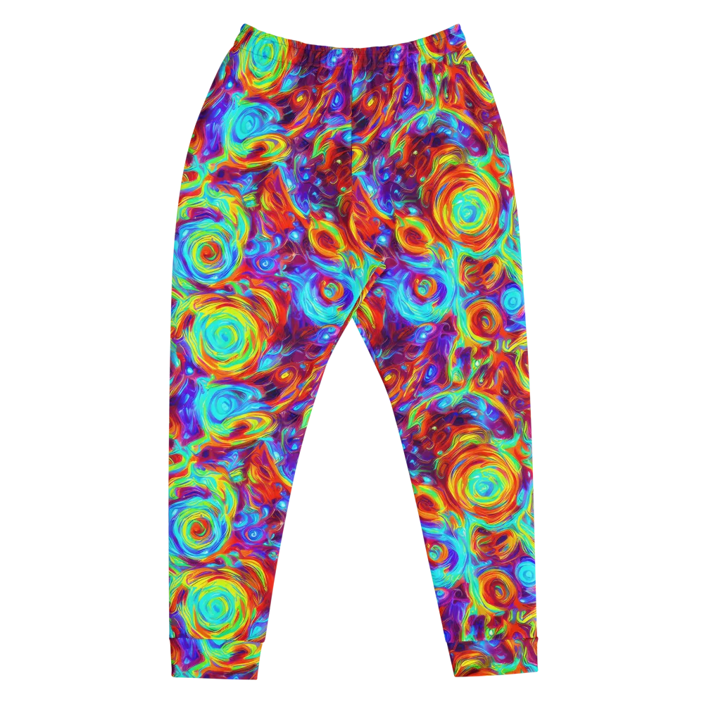 Fever Spiral on Men's Joggers — Front
