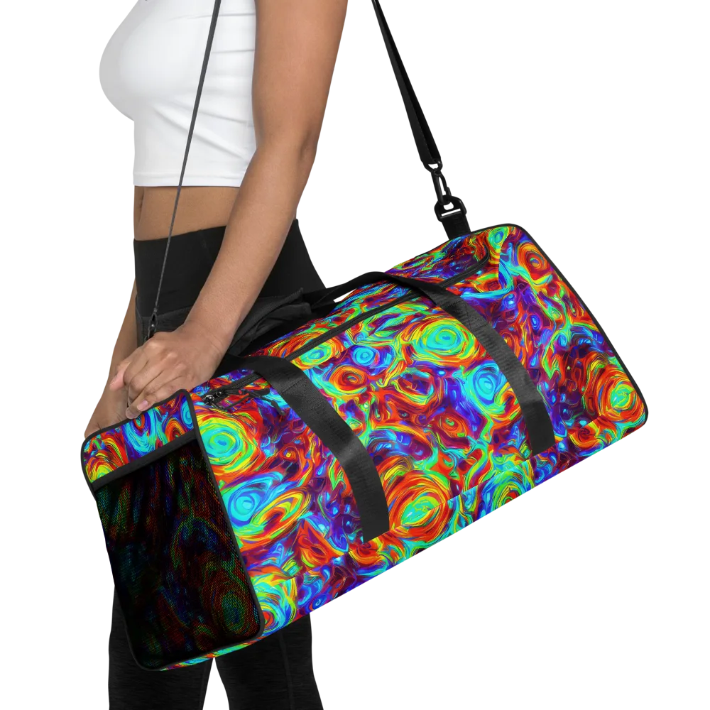 Fever Spiral on Duffle Bag — Front