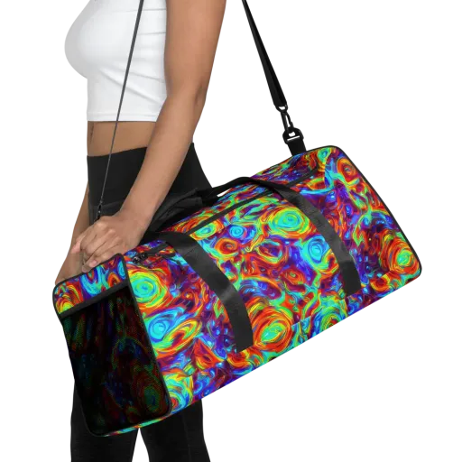 Fever Spiral on a Duffle Bag
