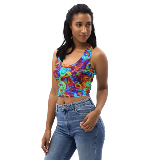 Fever Spiral on a Crop Top