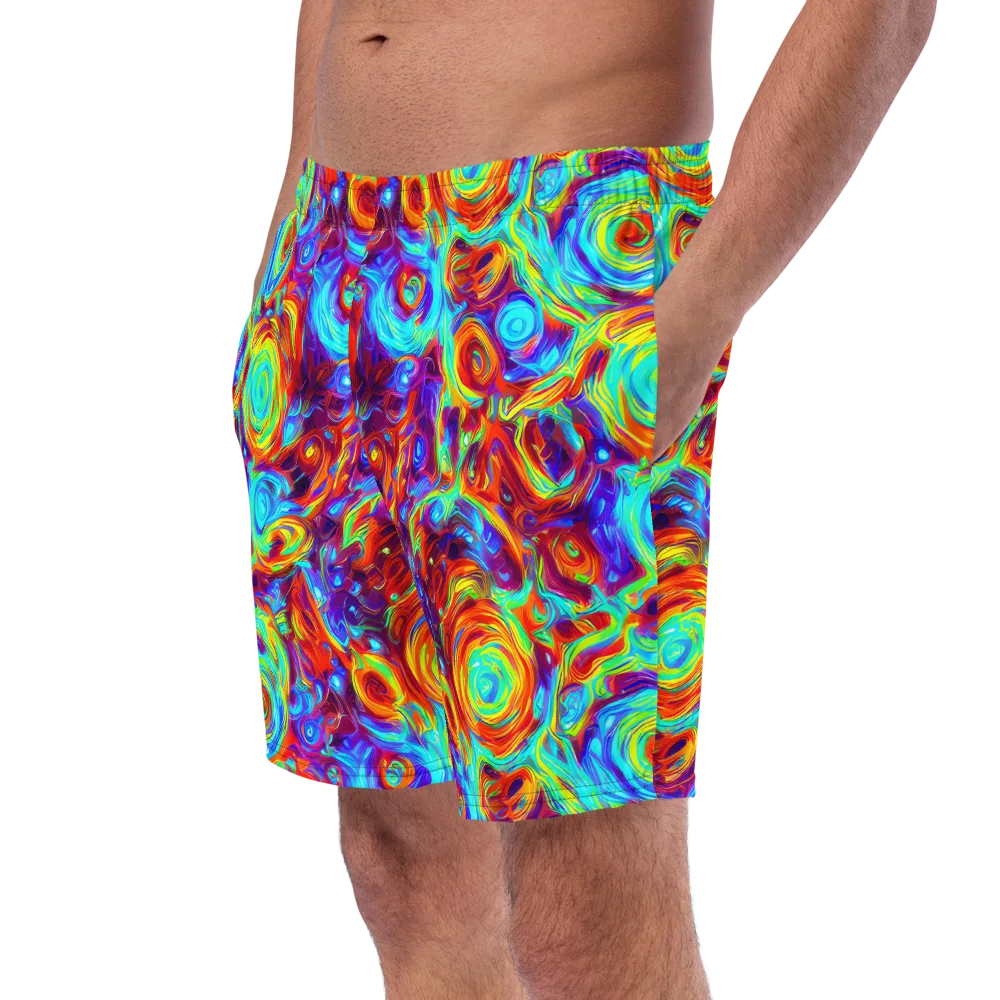 Fever Spiral on Swim Trunks — Left Front