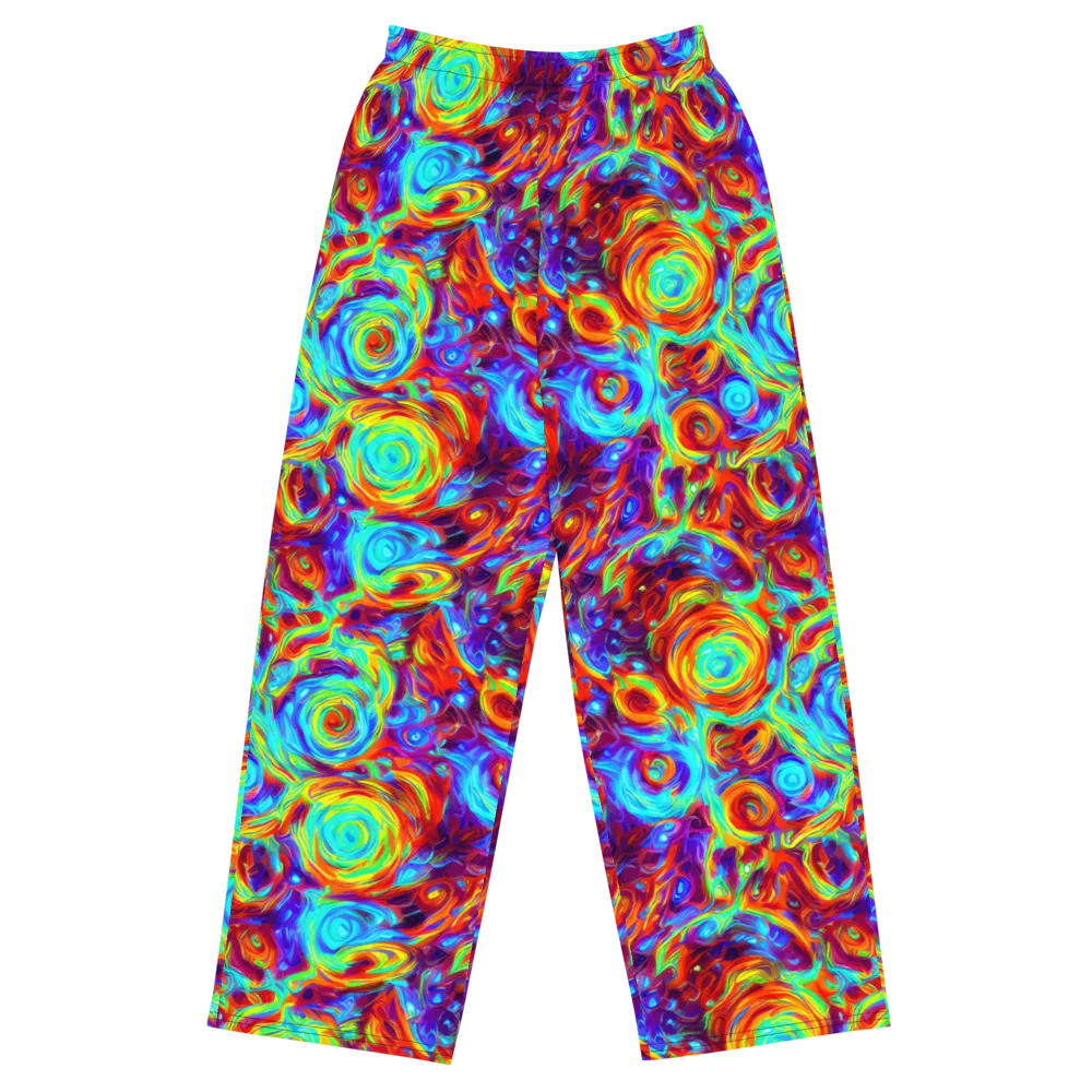 Fever Spiral on Wide-Leg Pants — Front