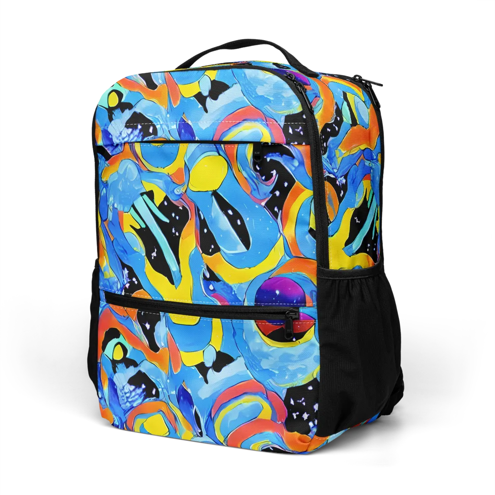 Popstorm on Utility Backpack — Left Front