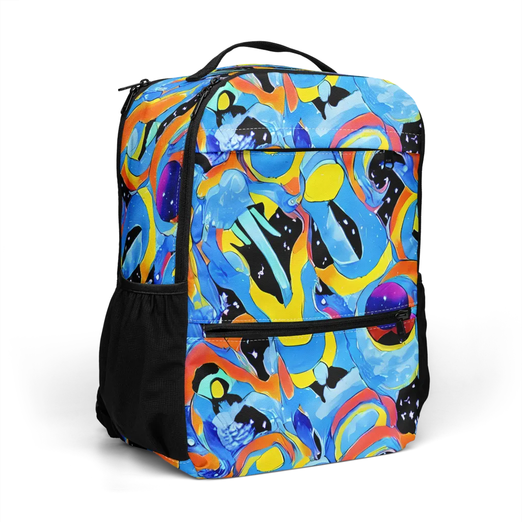 Popstorm on Utility Backpack — Right Front