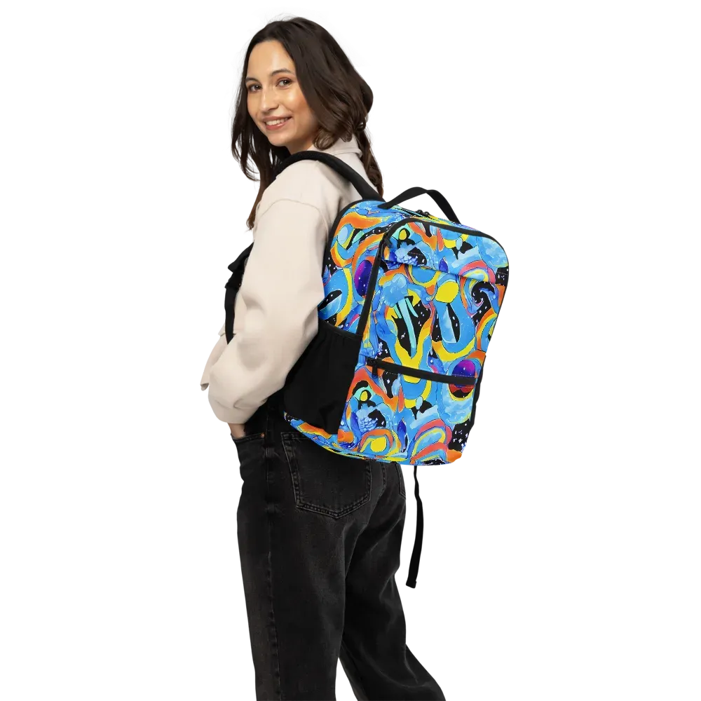 Popstorm on Utility Backpack — Back
