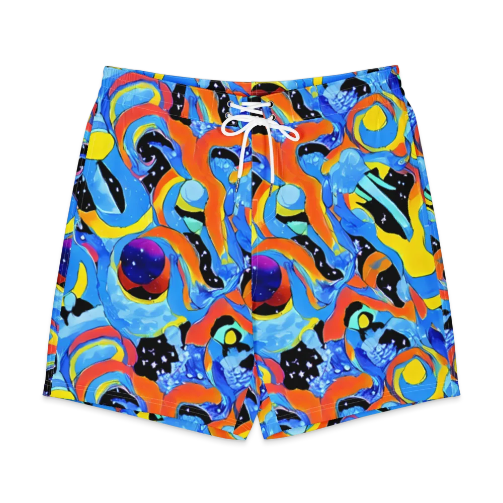 Popstorm on Men's Board Shorts — Front