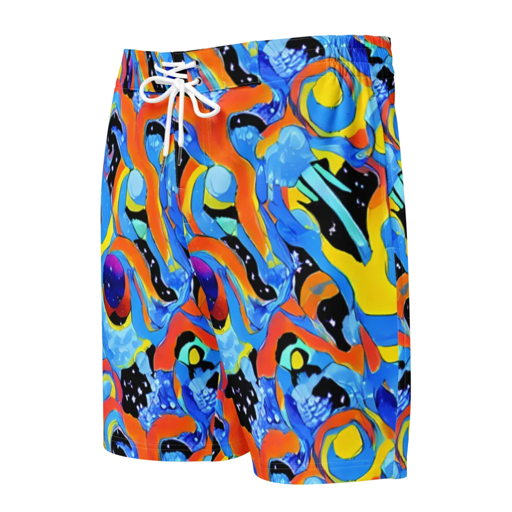 Popstorm on Men's Board Shorts — Front