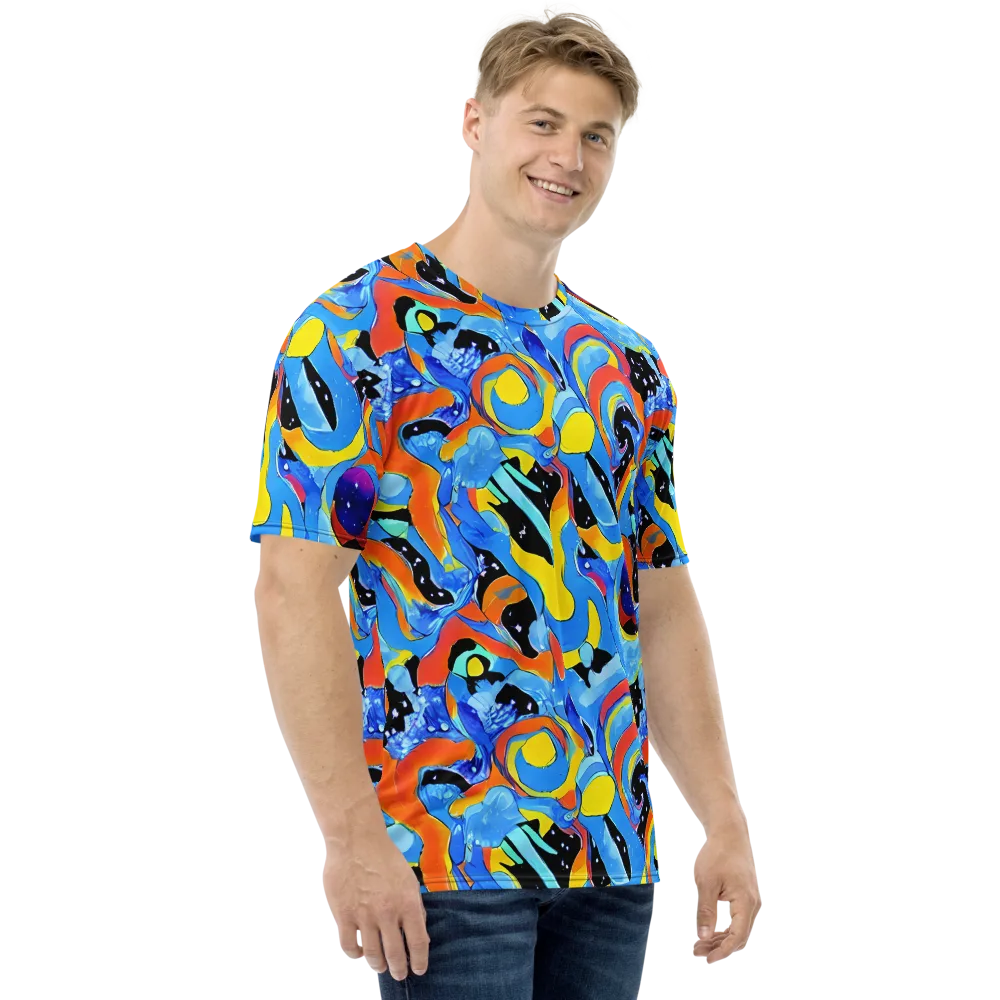Popstorm on Men's Crew Neck T-Shirt — Right