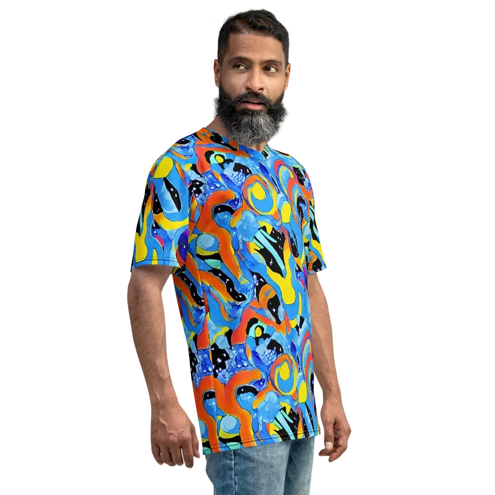 Popstorm on Men's Crew Neck T-Shirt — Right