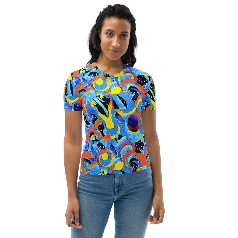 Popstorm on Women's Crew Neck T-Shirt — Front
