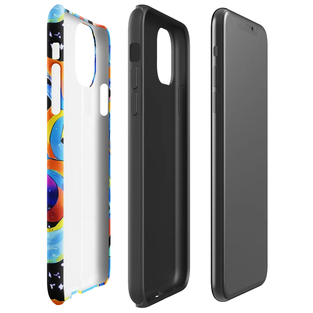 Popstorm on Tough Case for iPhone® — Right