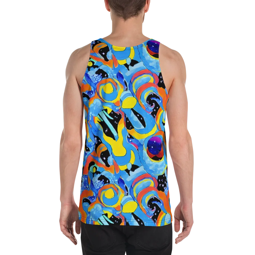 Popstorm on Men's Tank Top — Back