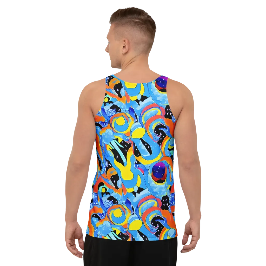 Popstorm on Men's Tank Top — Back