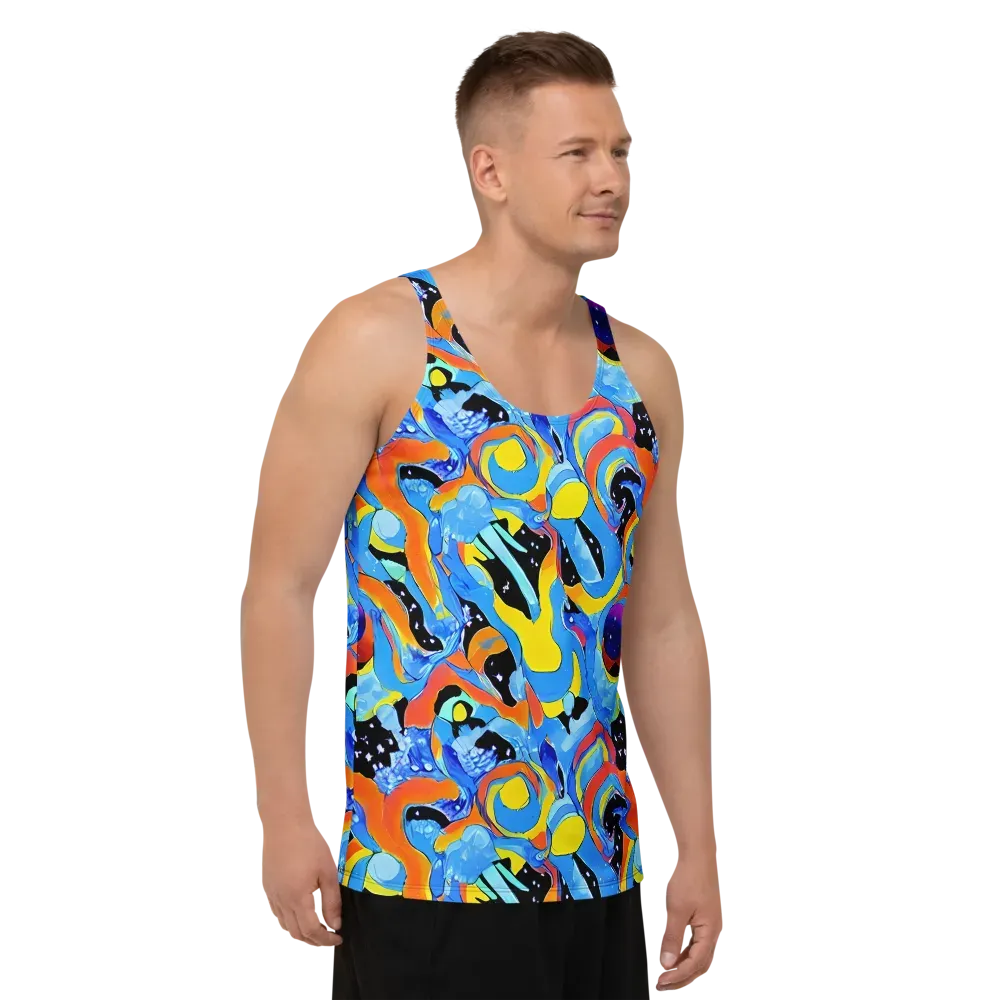 Popstorm on Men's Tank Top — Right Front